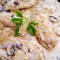 El cooksnap de Abraham Zuñiga cuando hizo Filete de pescado con champiñones.