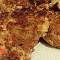 Stacy's cooksnap of when they made Maryland Crab Cakes.