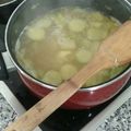 El cooksnap de Alex Ametller Sieira cuando hizo Crema de calabacín.