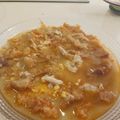 El cooksnap de Diego Carda Roca cuando hizo Sopa castellana.