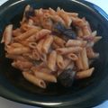 El cooksnap de AliceMalice cuando hizo Spaghetti con berenjenas.