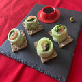 El cooksnap de Ana Muñoz cuando hizo Rollitos de pepino, salmón y aguacate.