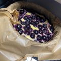 葉小驛 的 ［ 低熱量甜點 ］藍莓優格巴斯克蛋糕 cooksnap