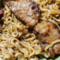 Kane Harris's cooksnap of when they made Quick Spicy Ramen w/ Leftover Steak.
