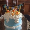Cooksnap dari gustinads untuk resep Bolu Jadul Birthday Cake Mudah