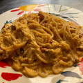 El cooksnap de Andrés cuando hizo Spaghettis a la carbonara.