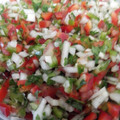 El cooksnap de vero.abc cuando hizo Salsa Criolla riquisima.