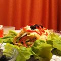 El cooksnap de Monica Gerlach cuando hizo Pionono vegetariano "Totalmente casero".