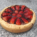 El cooksnap de María Amelia cuando hizo Tarta de requesón con chocolate y frambuesas.