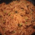 El cooksnap de Sandra cuando hizo Sartén de fideos con conservas.