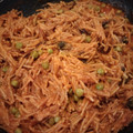 El cooksnap de Sandra cuando hizo Sartén de fideos con conservas.