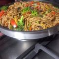 El cooksnap de Gabriela Luna soria cuando hizo Spaghetti estilo chino.