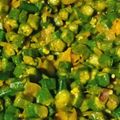 Riya chhetri का कुकस्नैप जब उन्होंने मसालेदार भिंडी(MASALEDAR BHINDI RECIPE IN HINDI) बनाया था।