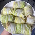 Cooksnap dari Savior untuk resep Sawi putih gulung isi ayam tahu