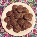 El cooksnap de Ely cuando hizo Galletitas de aceite al cacao.