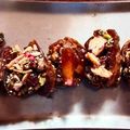 Reena Jindal का कुकस्नैप जब उन्होंने खजूर ड्राई फ्रूटबाइट्स (khajur dry fruits bites recipe in Hindi) बनाया था।