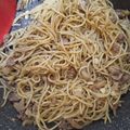 Cooksnap dari DV untuk resep Spaghetti Aglio Olio with minced beef and cheese