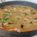 El cooksnap de Jorge Luis Aldonati cuando hizo Paella de mar.