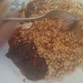 El cooksnap de CARMEN CG cuando hizo Carrilleras de cerdo al Pedro Ximénez en olla express.