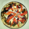 El cooksnap de Silvia Fernández cuando hizo Pizza chapati vegetariana. Saludable, rico y vegetariano!.