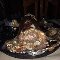 El cooksnap de Martin cuando hizo Arrollado de carne picada relleno con crema de ricota y vegetales.