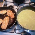 El cooksnap de AnaLi cuando hizo Crema de calabacín.