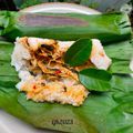 Cooksnap dari Ettiek Fk untuk resep Nasi bakar ayam suir