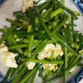 無舒 的 韭菜花炒蛋 cooksnap