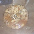 El cooksnap de María Castón cuando hizo Pollo con almendras con Monsieur Cuisine o Thermomix.