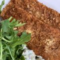 Cooksnap από Stacy! στη συνταγή Σνίτσελ χοιρινό στο φούρνο... 🍽️🍷