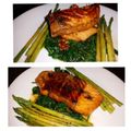 dollvyna's cooksnap of when they made Bourbon Grilled Salmon.