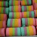 Cooksnap dari Kusmiati Engkus untuk resep Mini Rainbow roll cake - bolu gulung mini