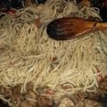 El cooksnap de Analia Y Walter cuando hizo Fideos con verduras al wok.