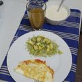 El cooksnap de Carolina Guerra cuando hizo Omelette ligero (Casi Vegetariano).