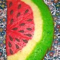 کوک اسنپ khanoomM.aghayeH M,p بعد از امتحان کردن کیک هندوانه (یلدایی) بدون قر و فر🍉.