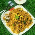 Keshma Raichura's cooksnap of when they made વેજ પનીર બિરયાની.