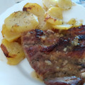 El cooksnap de Mamen Mateo cuando hizo Costillas de cerdo con vino y miel.