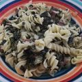 El cooksnap de Miguel García cuando hizo Pasta con ricota y espinacas.