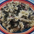 El cooksnap de Miguel García cuando hizo Pasta con ricota y espinacas.