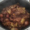 El cooksnap de Lucia Vallejo cuando hizo Pollo escabechado.