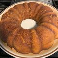 Hannah's cooksnap of when they made Tanta Küglers Banana Kuchen.