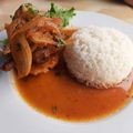 El cooksnap de Sylvia Sanchez cuando hizo Escabeche de pollo.