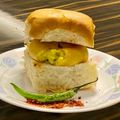 Alka Bhandari's cooksnap of when they made Mumbai Vada Pav.
