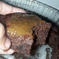 El cooksnap de Valen Quino cuando hizo Brownie.