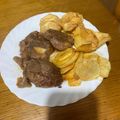 El cooksnap de reyes castro tembras cuando hizo Osobuco al vino tinto.