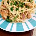 El cooksnap de Vanialu25 cuando hizo Pasta con pollo en crema ligera ("light").