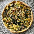 Shu's cooksnap of when they made Broccoli, feta and spinach quiche.