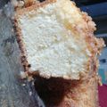 El cooksnap de Ariana Lescano cuando hizo Torta de manzana (con aceite).