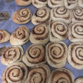 El cooksnap de marlennylangomas cuando hizo Cinnamon roll.