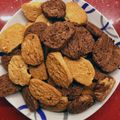 Cooksnap από Eva Stathakopoulou στη συνταγή Νηστίσιμα κουλουράκια πορτοκαλιού marbre